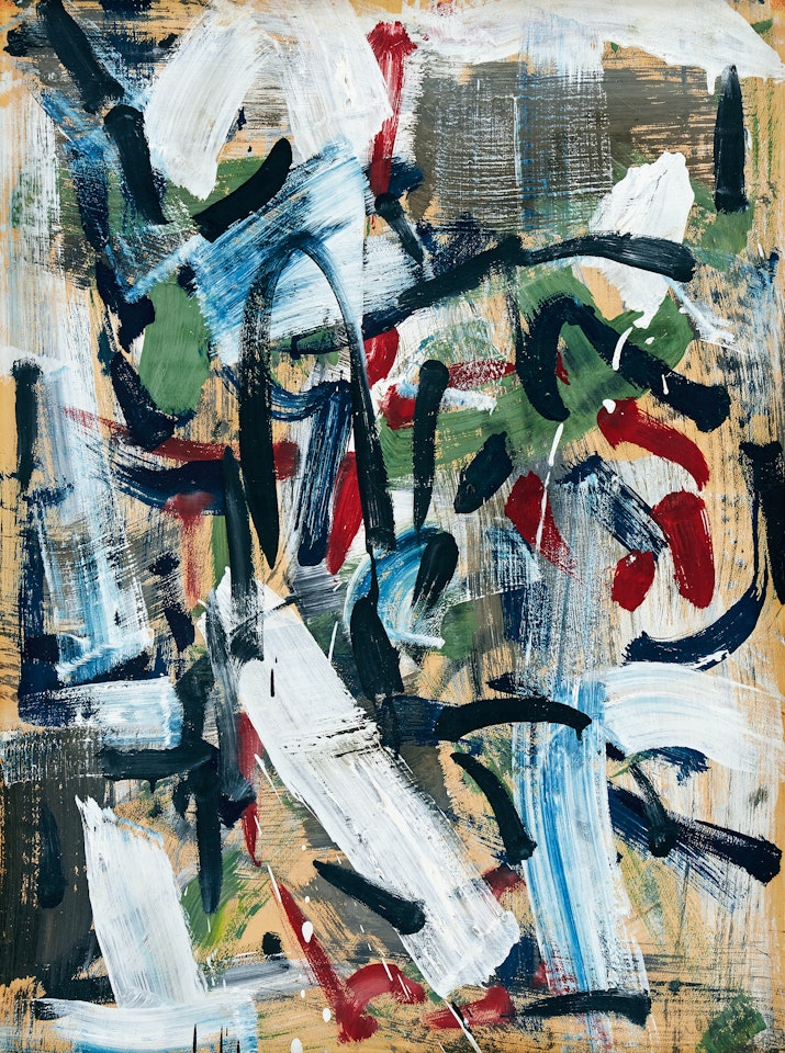 Abstract composition by Jean-Paul Riopelle