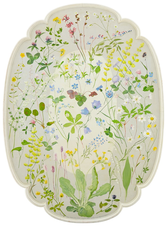 Floral splendor by Olle Hjortzberg