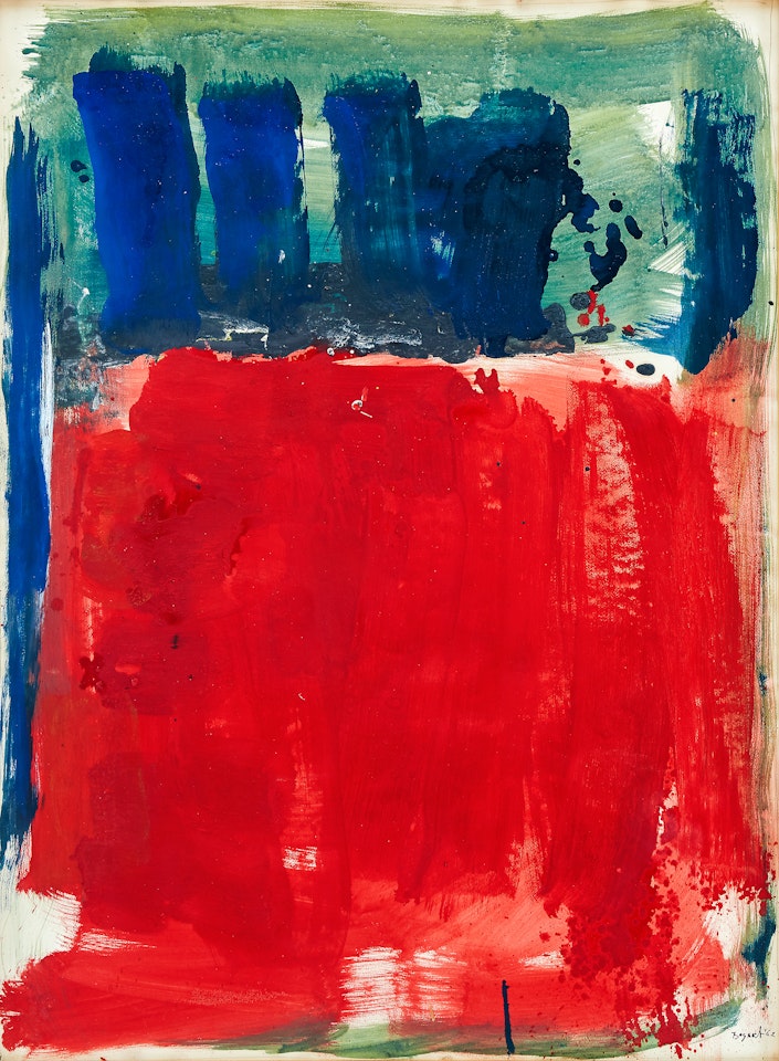 Abstract composition by Bram Bogart