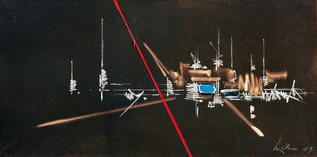 ”Viso” by Georges Mathieu