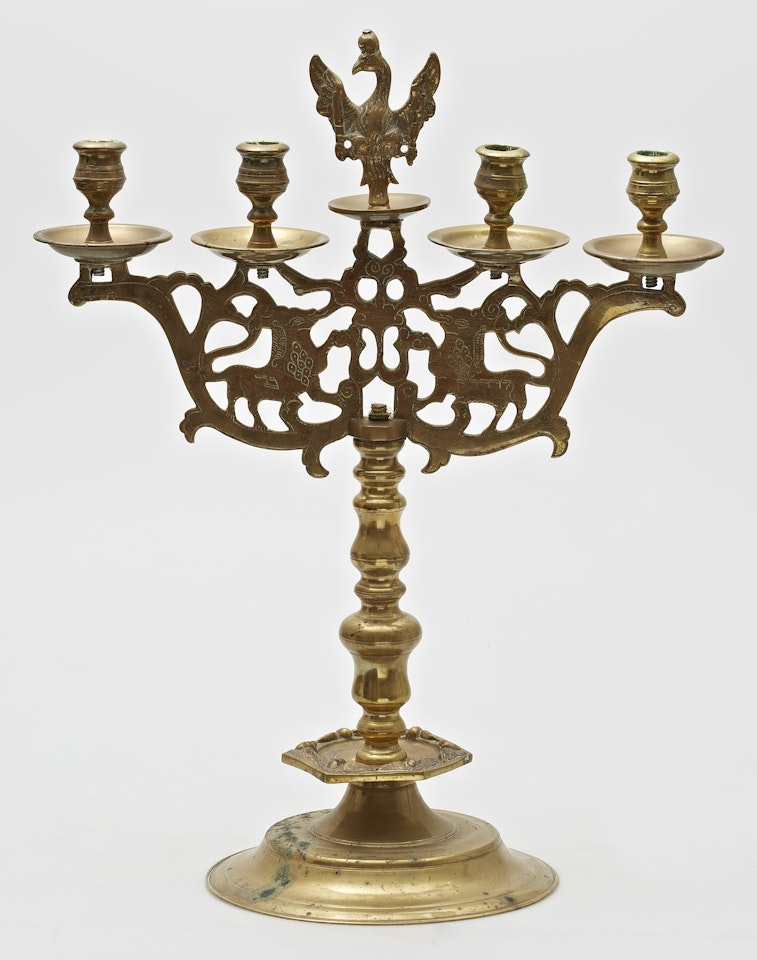Candelabra For four candles by Unknown (Baroque style)
