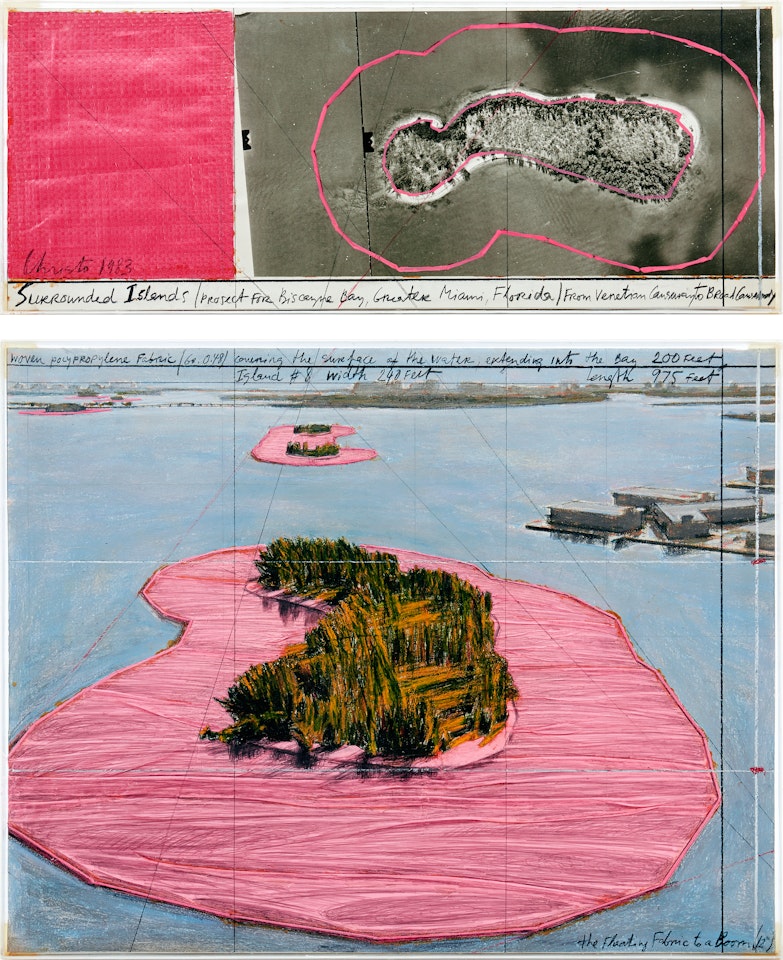 Surrounded Islands (Project for Biscayne Bay, Greater Miami, Florida) by Christo