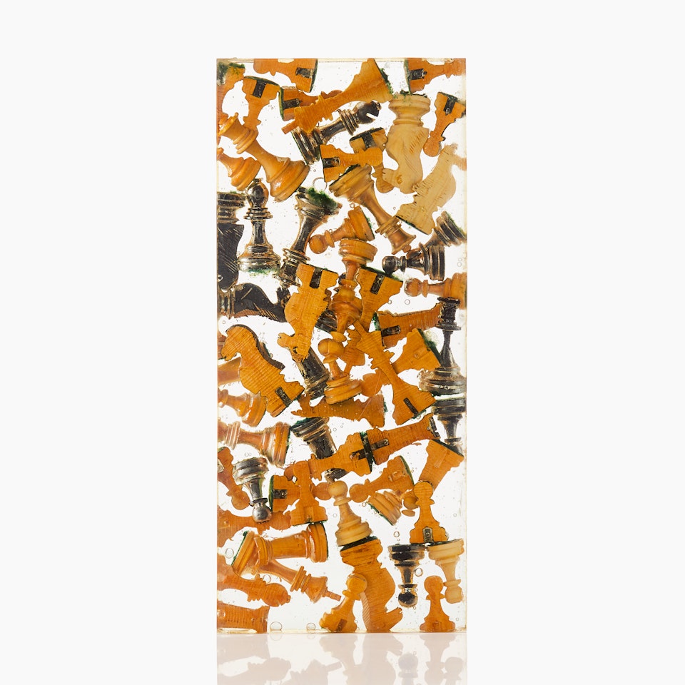 ”Hommage à Duchamp” by Arman