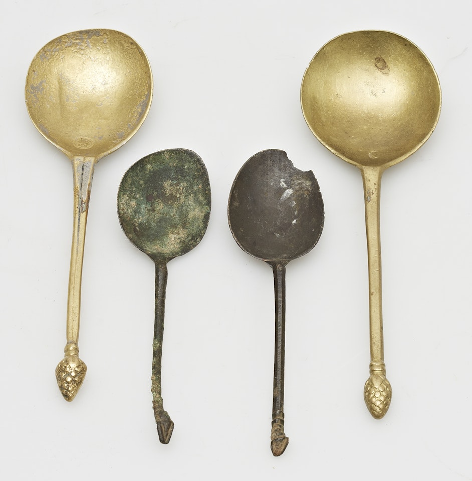 Soup spoons by Unknown (Baroque style)