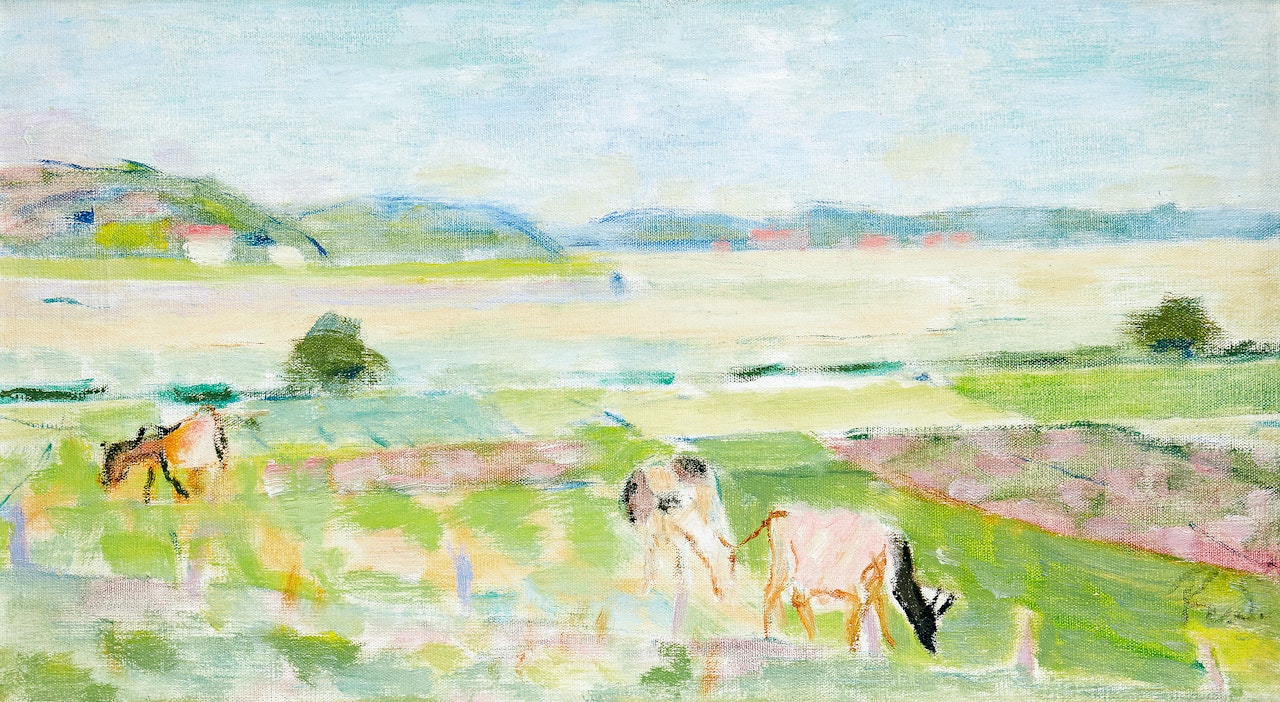 Summer in the country, Hanhals by Ragnar Sandberg