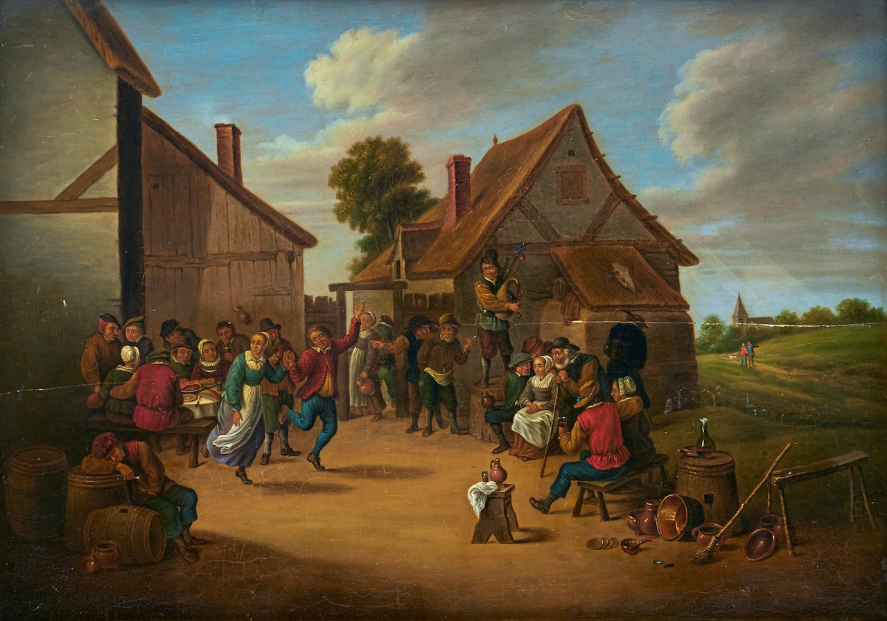 Peasant fair by David Teniers II
