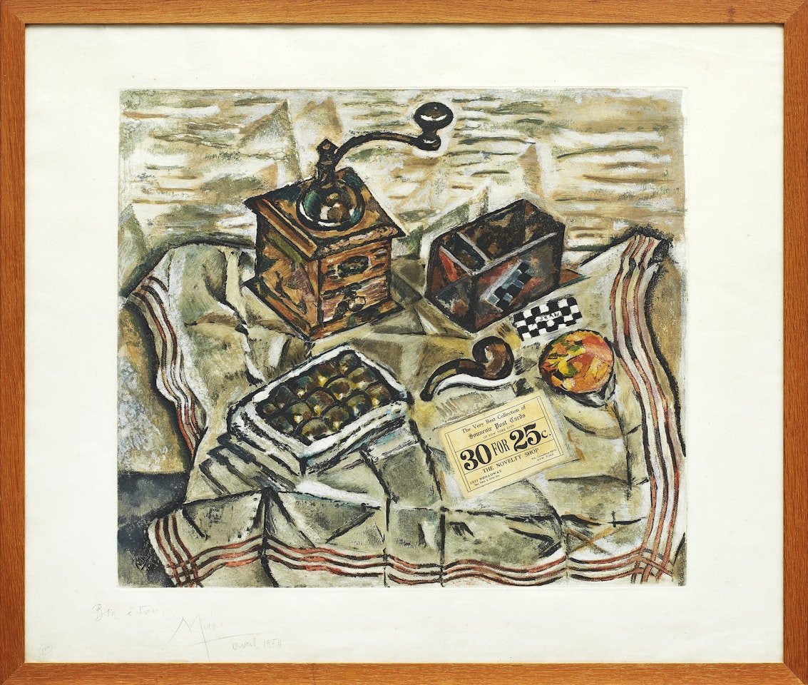 “Le Moulin au Café” by Joan Miró