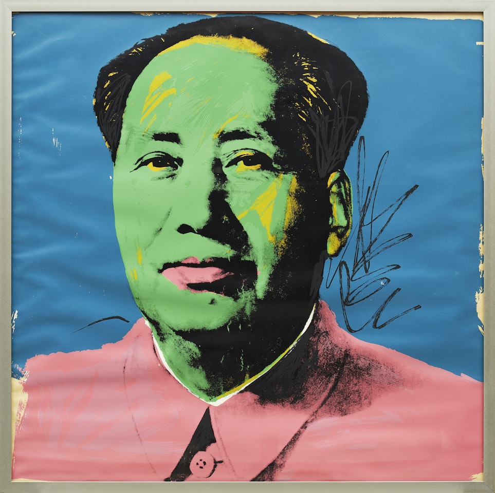 ”Mao Tse-Tung” by Andy Warhol