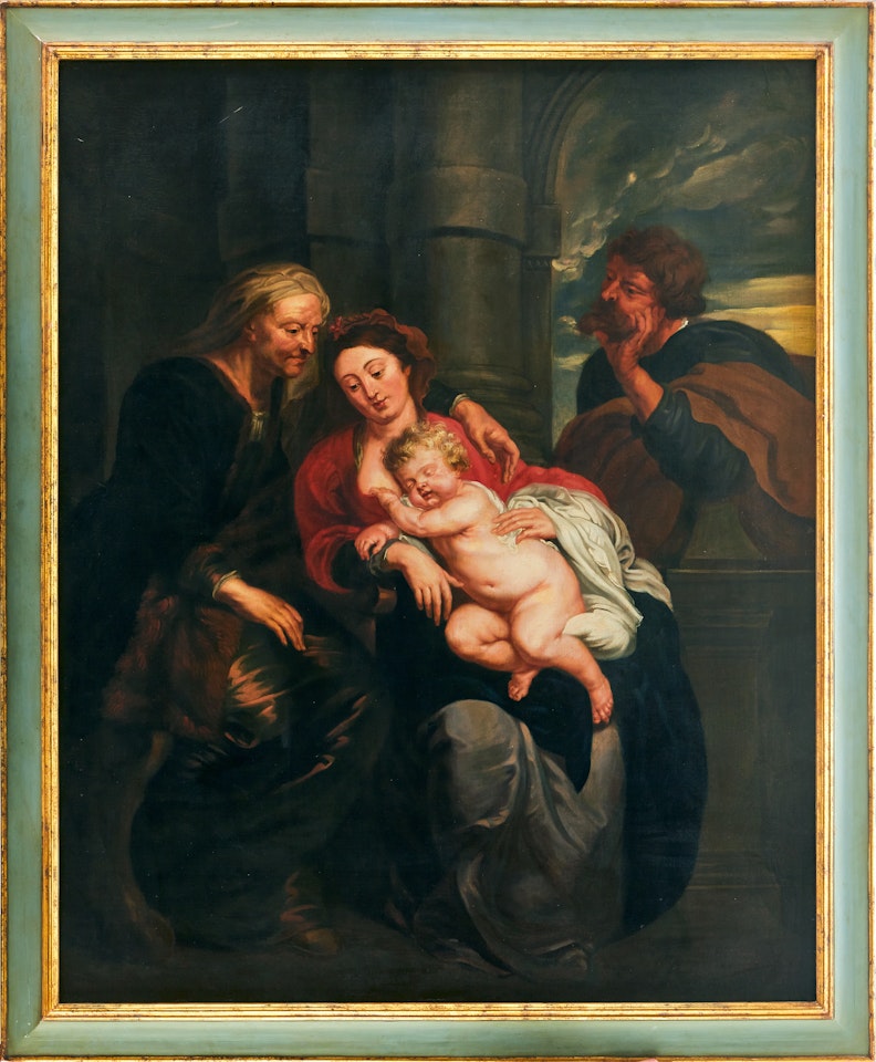 The Holy Family with St. Anna by Peter Paul Rubens