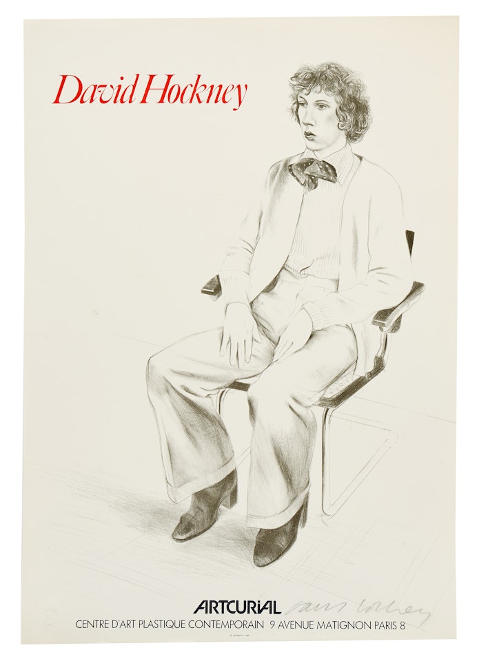 "Artcurial, Gregory Evans" by David Hockney