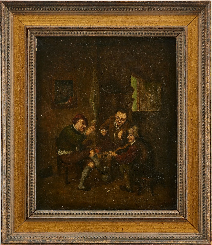 His succession. Boor"s making Merry by Adriaen van Ostade