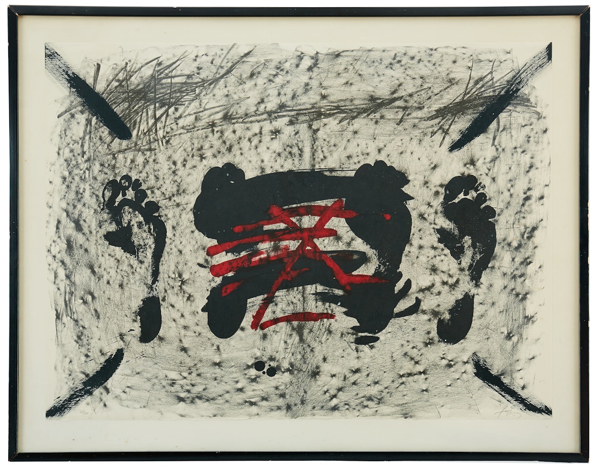 From "Nocturne Matinal" by Antoni Tapies