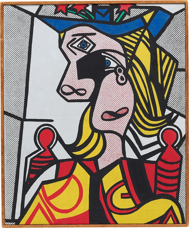 Roy Lichtenstein, 'Woman with Flowered Hat,' 1968 by Richard Pettibone