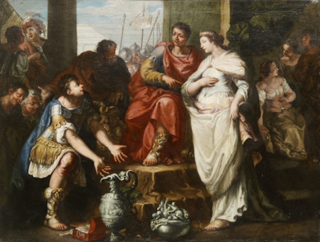 Cleopatra and Mark Antony by Sebastiano Ricci