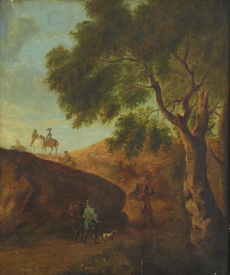 His succession. Landscape by Thomas Gainsborough