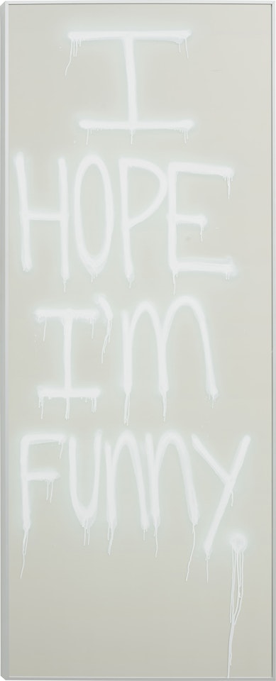 I Hope I'm Funny by Rashid Johnson