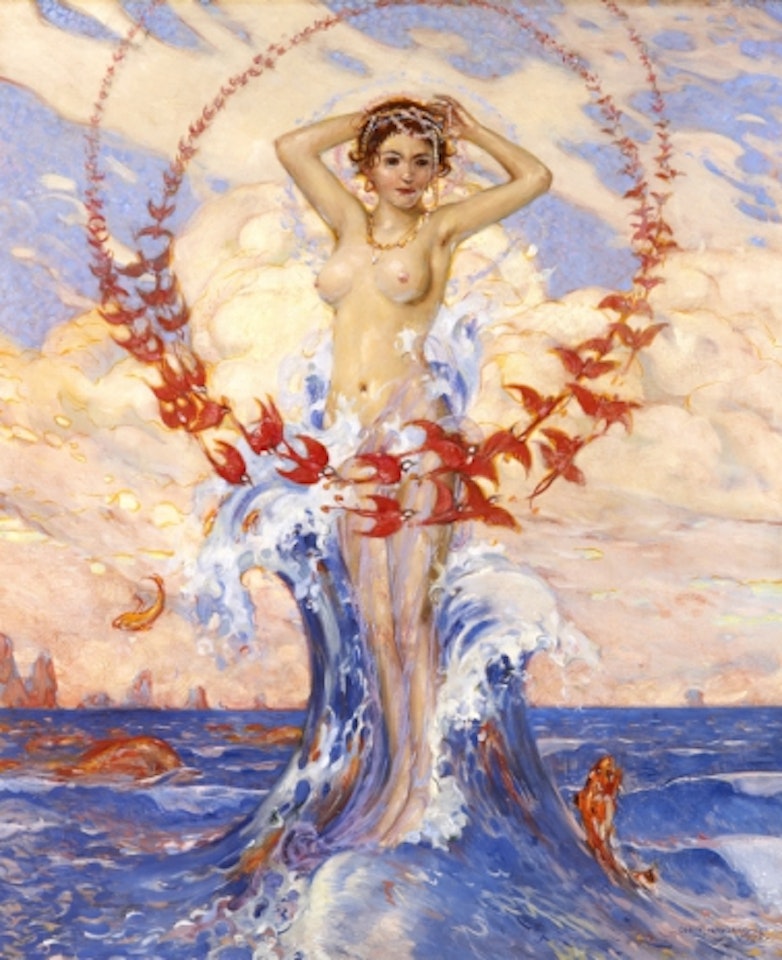 Birth of Venus by Olle Hjortzberg