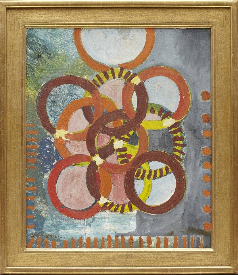 "Reflex on wall from fireplace with grate" by Sven Erixson