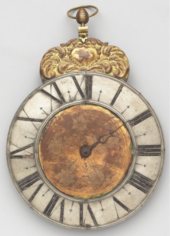 Plate clock by Unknown (Baroque style)