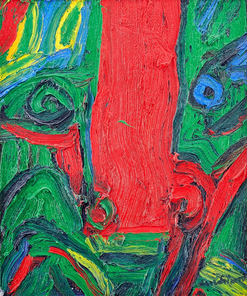 "Self portrait" by Bengt Lindstrom