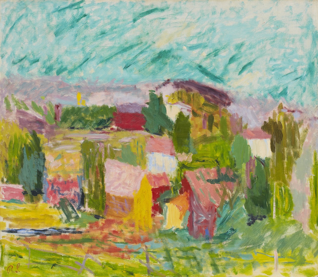 village by Ragnar Sandberg