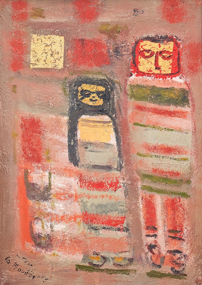Untitled composition by Fateh Moudarres