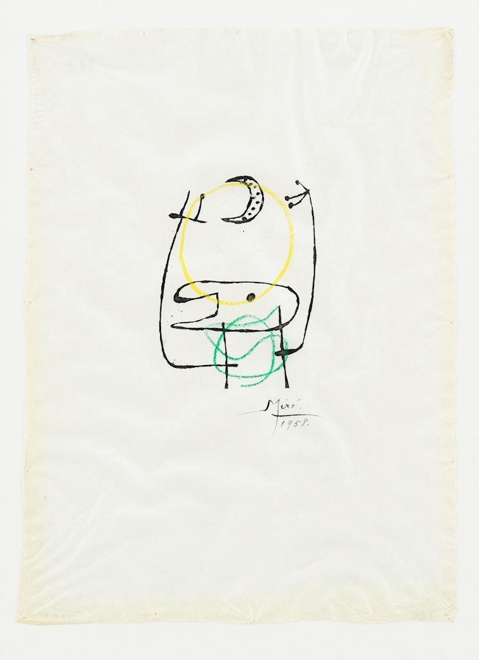 ”La Bague d"Aurore”: One plate by Joan Miró