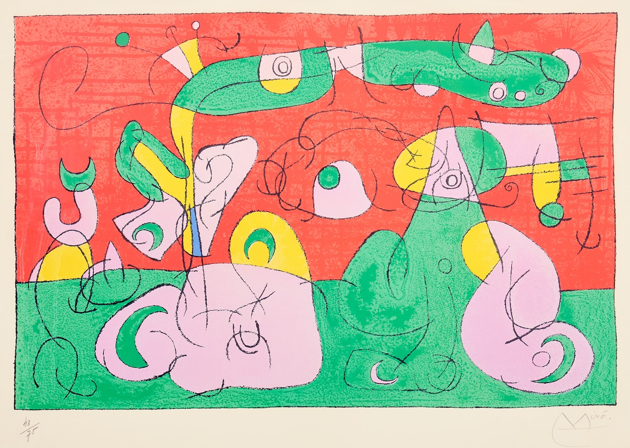 ”Ubu Roi” by Joan Miró