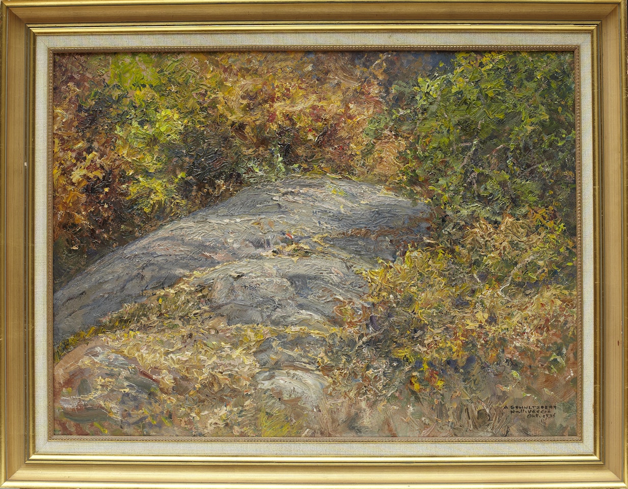 Motif from Halland"s Väderö by Anshelm Schultzberg