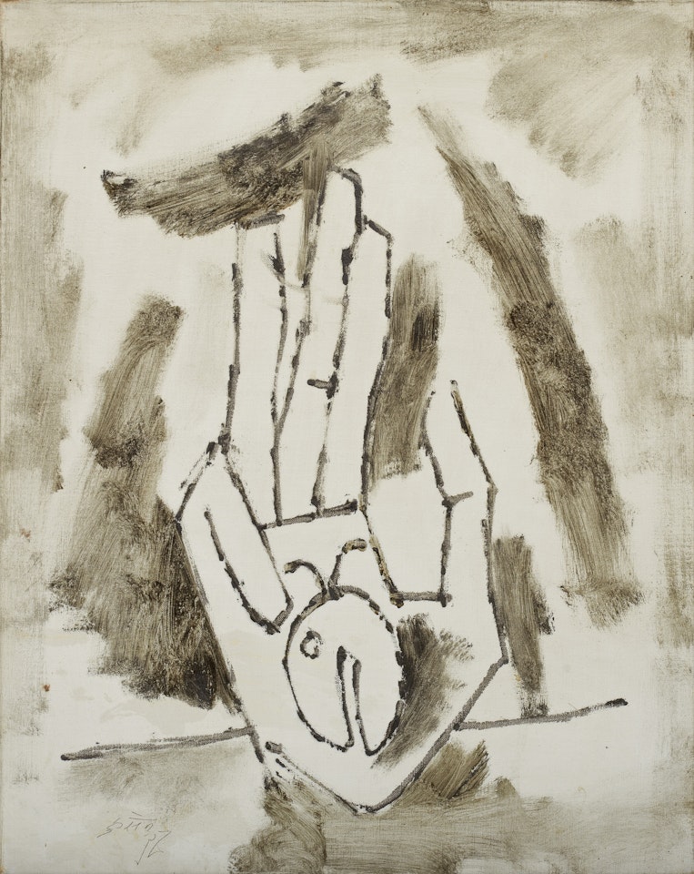 Hand by M.F. Husain