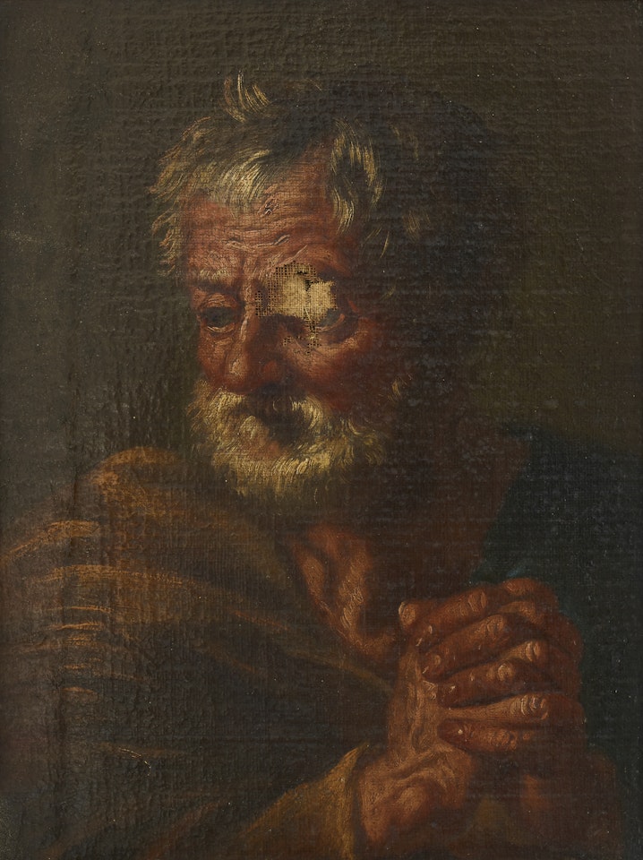 Portrait of Saint Peter by Neapolitan School