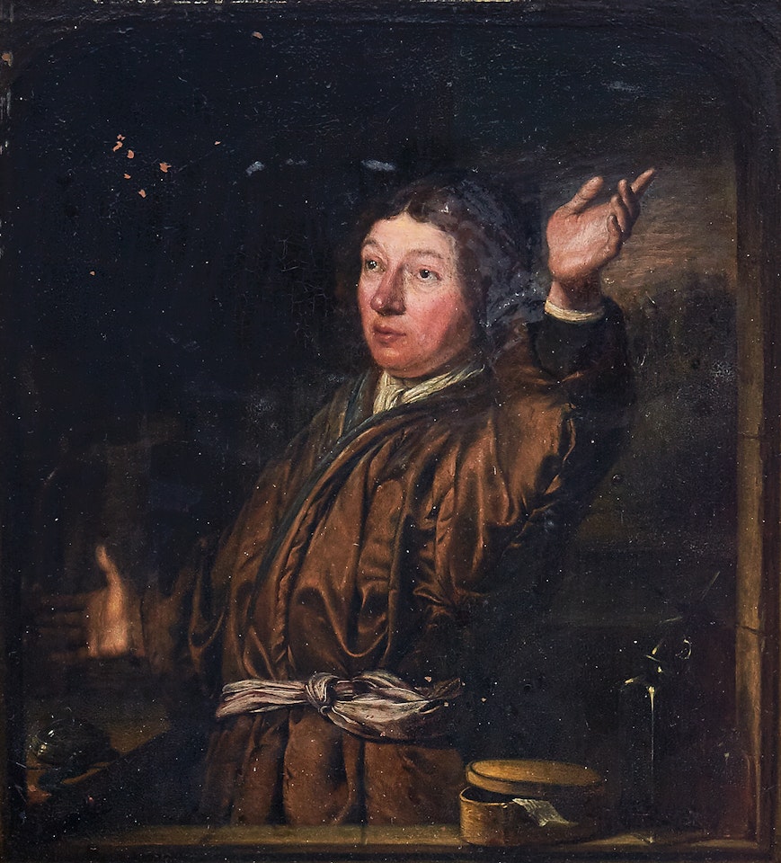The Alchemist by Willem van Mieris