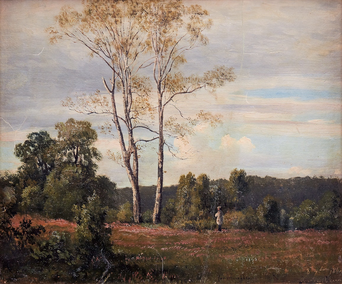 Paysage de Fontainebleau by Théodore Rousseau