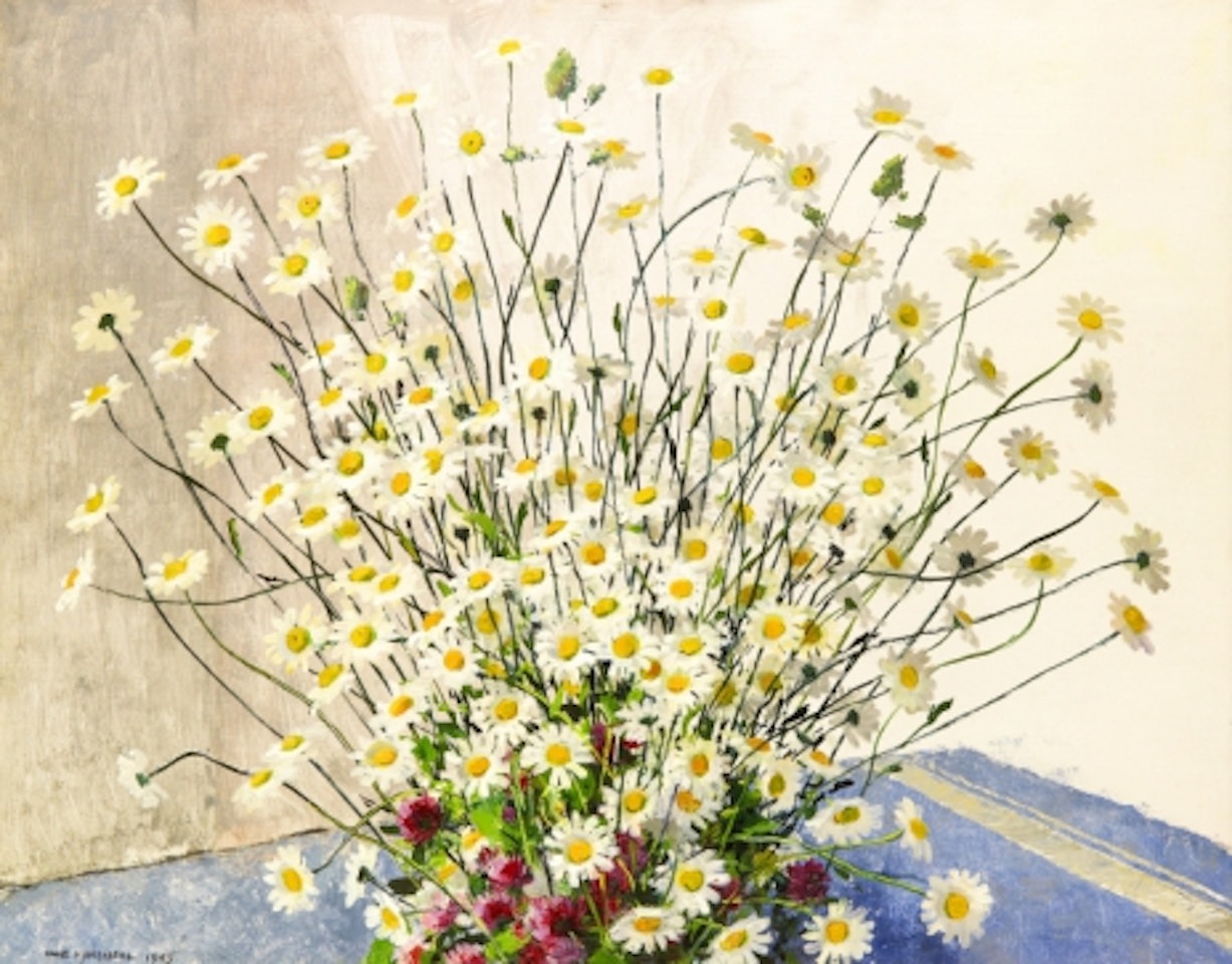 Midsummer flowers by Olle Hjortzberg