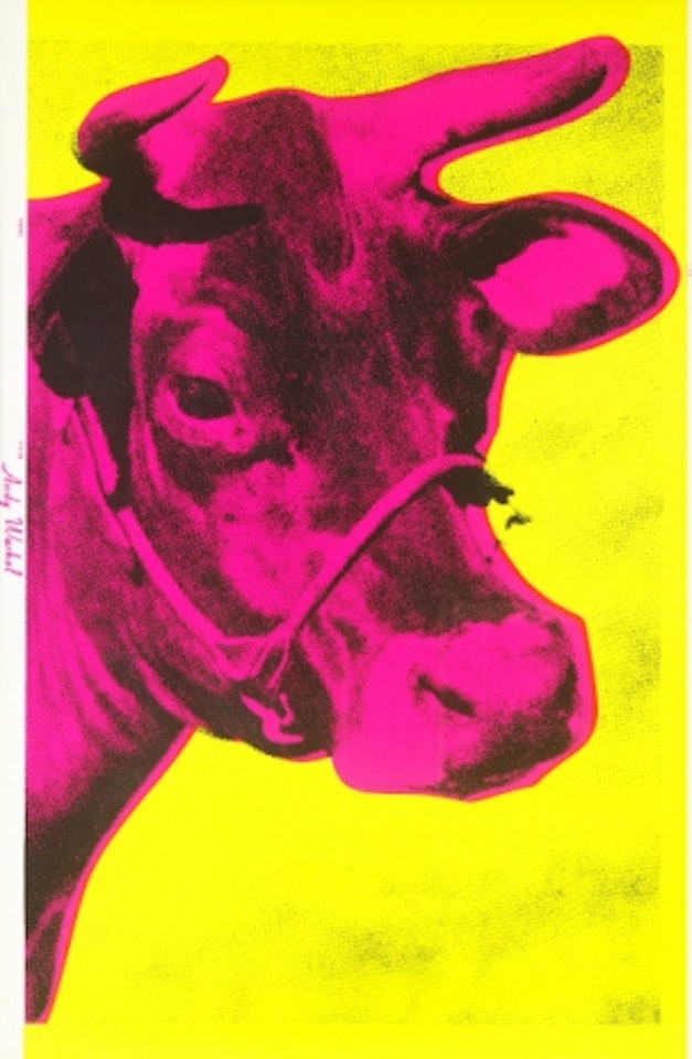 ”Cow” (Wallpaper) by Andy Warhol