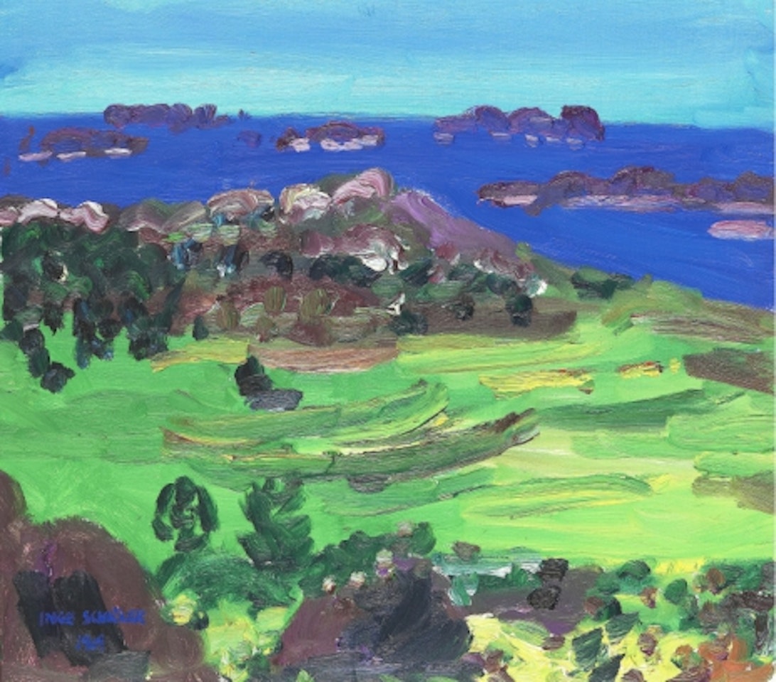 "View to the west" by Inge Schiöler