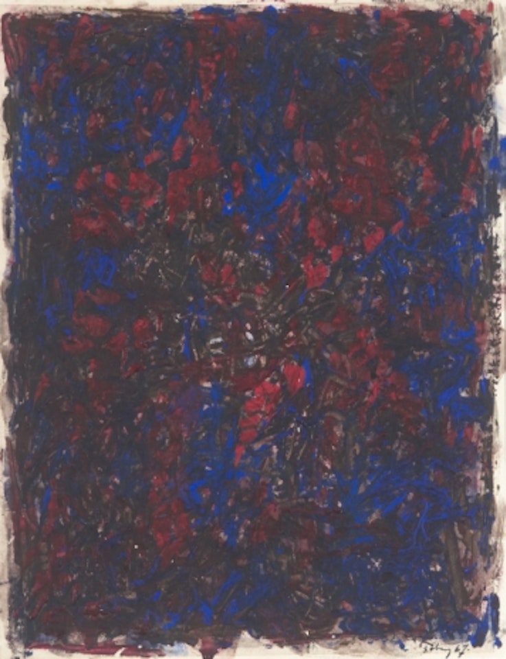 Abstract composition by Mark Tobey