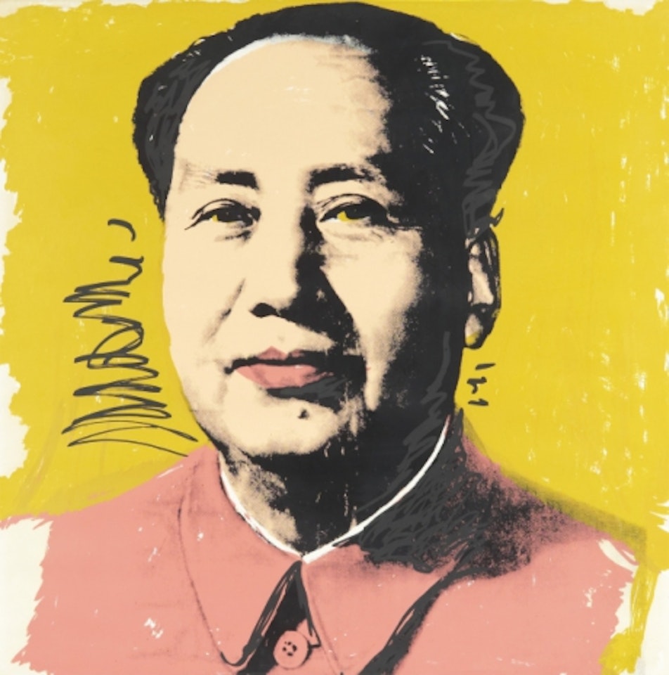 "Mao Tse-Tung" by Andy Warhol