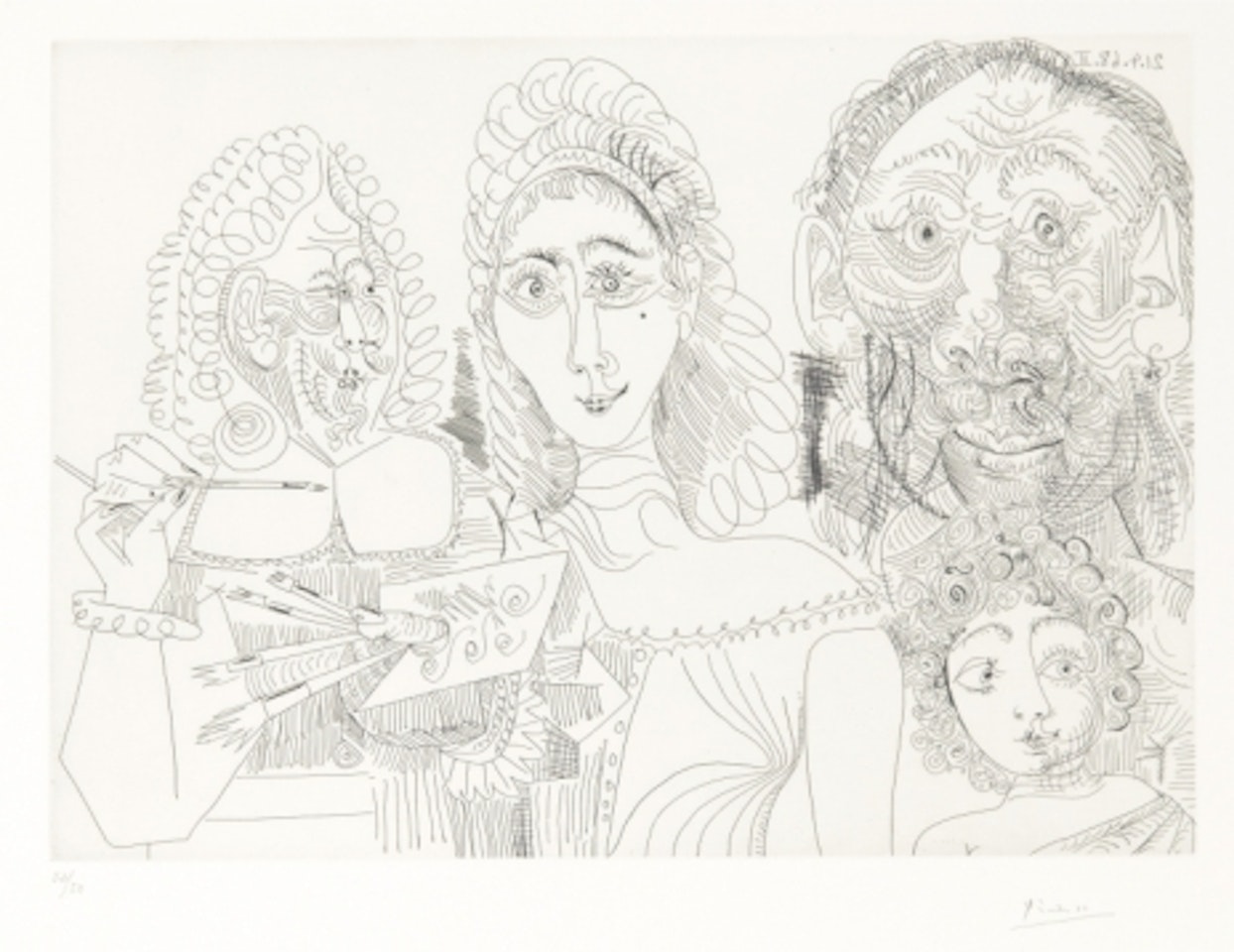 21 avril 1968 II by Pablo Picasso