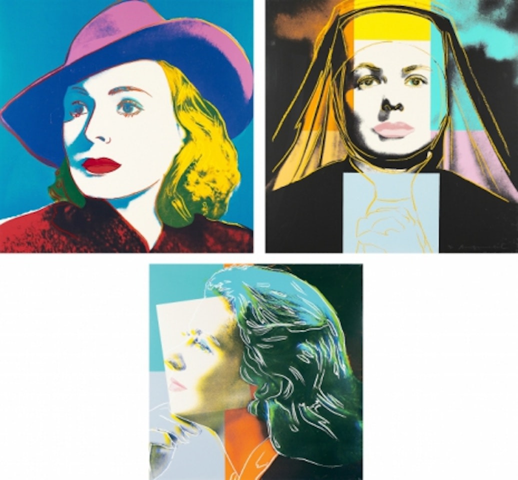 "Ingrid Bergman" by Andy Warhol