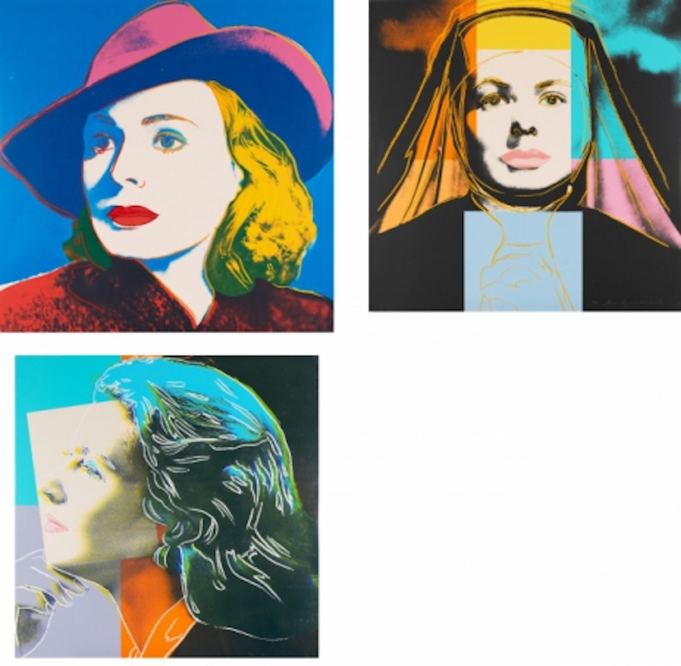 "Ingrid Bergman" by Andy Warhol