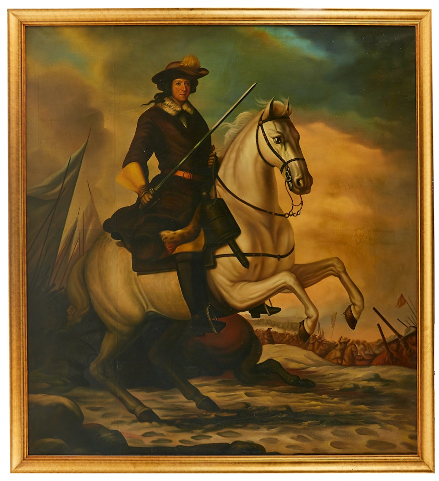 Charles XI during the Battle of Lund by David Klöcker von Ehrenstrahl