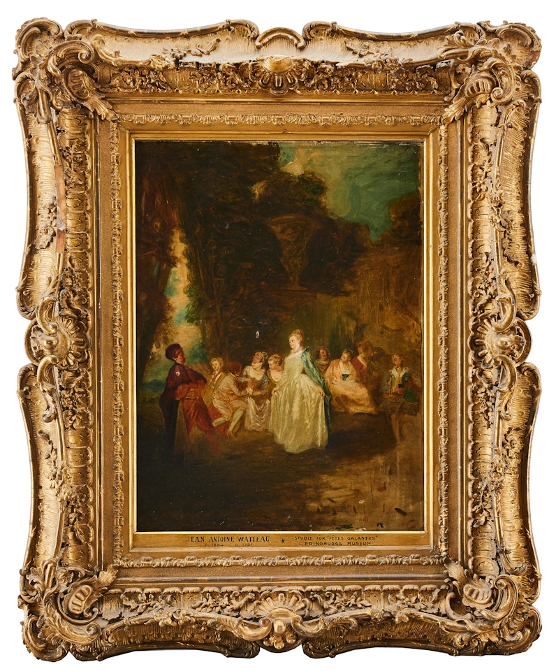 "Fête Galantes" by Jean-Antoine Watteau