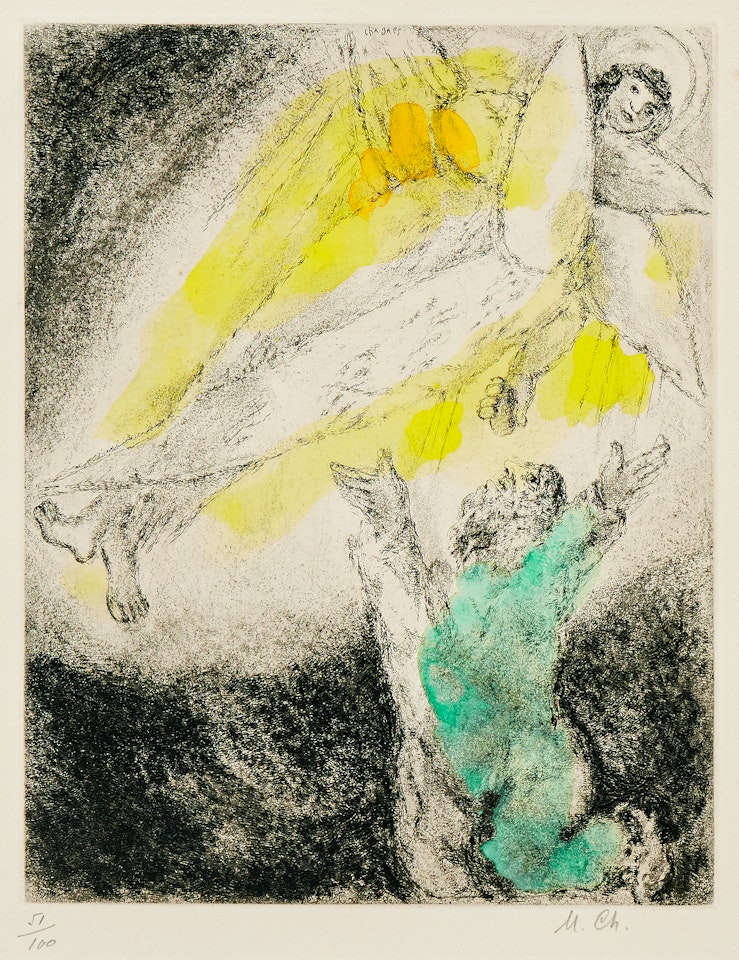 ”Vision d"Esaïe” from ”La Bible” by Marc Chagall