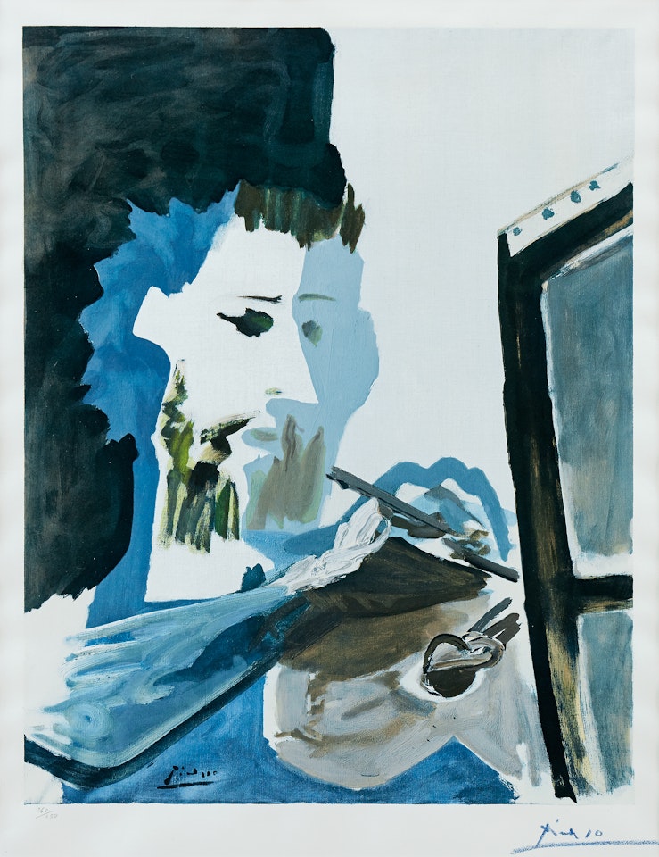 After. ”Le Peintre” by Pablo Picasso