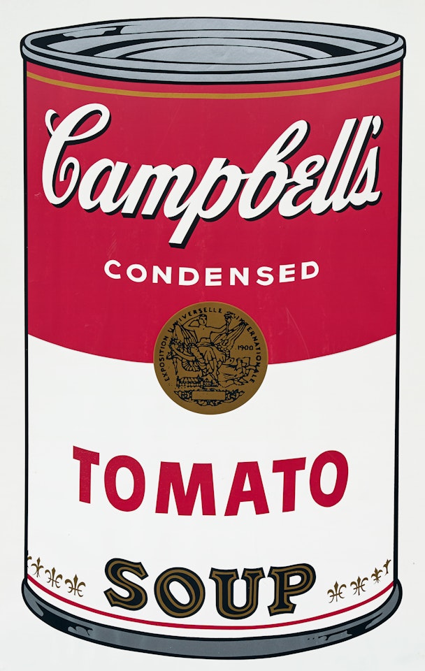 ”Tomato” from ”Campbell"s Soup I” by Andy Warhol