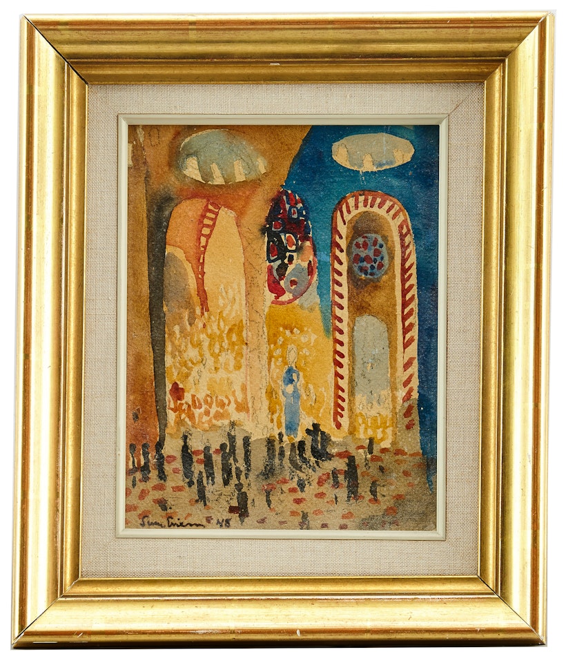 Church interior by Sven Erixson
