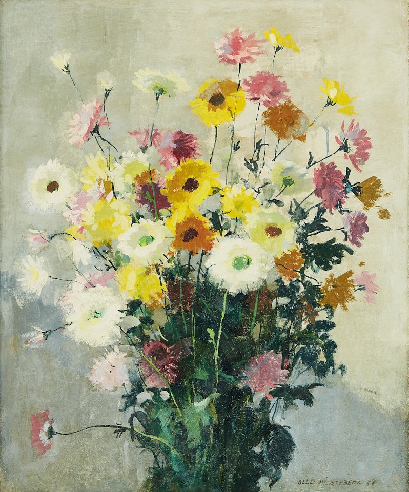 Flower bouquet by Olle Hjortzberg