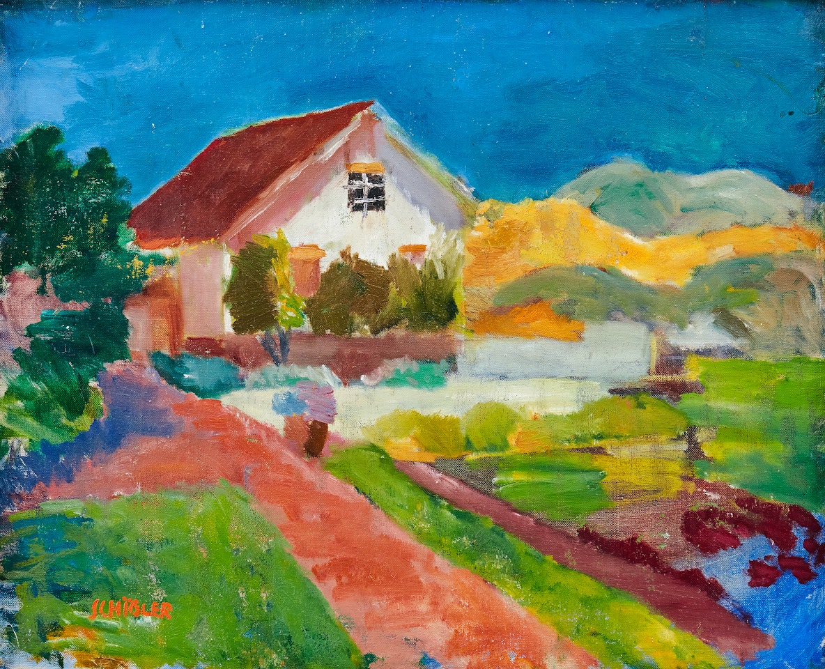 "Trädgården Syd-Långö" by Inge Schiöler