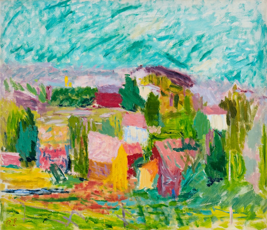 Village by Ragnar Sandberg